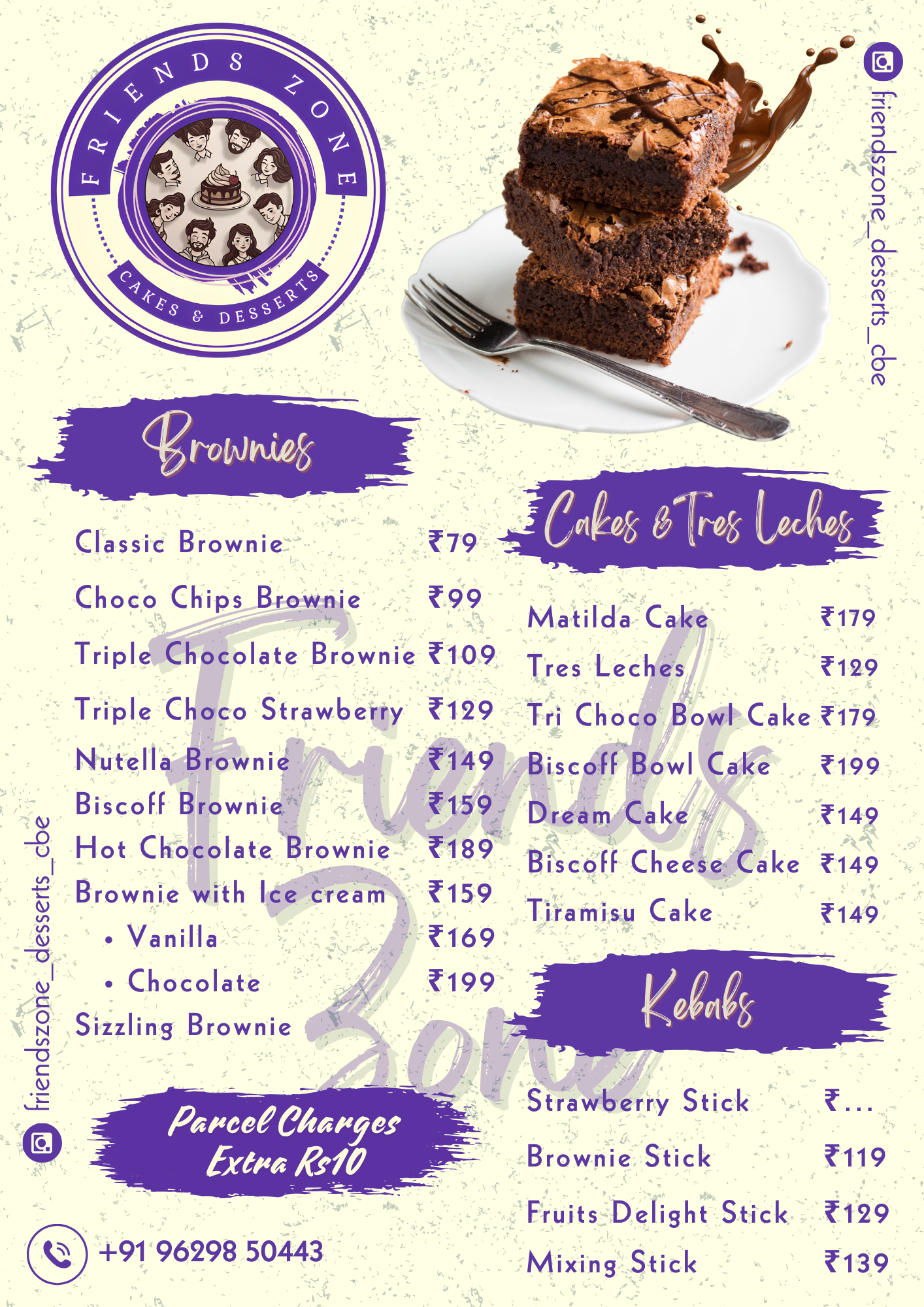 Friends Zone - Cakes & Desserts