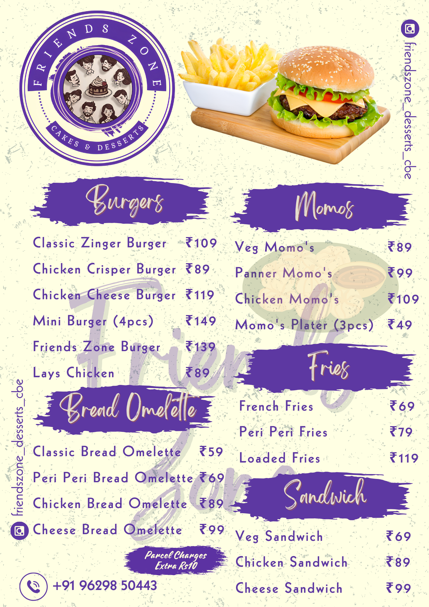 Friends Zone - Cakes & Desserts